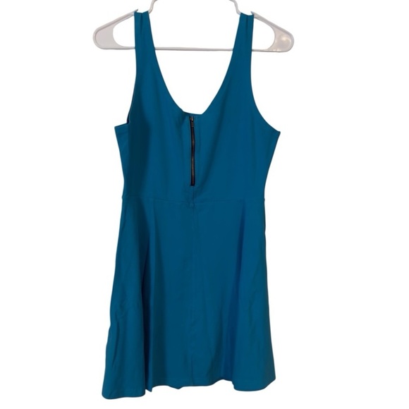 🌹EXPRESS TEAL SKATER MINI DRESS - Picture 2 of 8